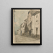 Saverne - James Abbott McNeill Whistler — inramlat konstverk på väggen