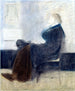 Studie av Thomas Carlyle - James Abbott McNeill Whistler — vy av konstverket