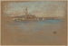 San Giorgio Maggiore kyrka - James Abbott McNeill Whistler — vy av konstverket