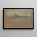 San Giorgio Maggiore kyrka - James Abbott McNeill Whistler — inramlat konstverk på väggen