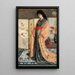La Princesse du pays de la porcelaine - James Abbott McNeill Whistler — inramlat konstverk på väggen