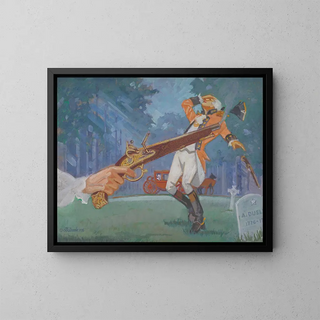 James C Kulhanek - A Duel 1776.webp