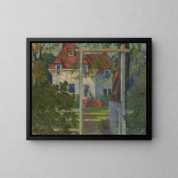 Studio d'art du château - James C. Kulhanek — inramlat konstverk på väggen