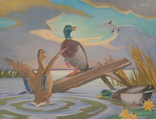 Marais migrateurs - James C. Kulhanek — vy av konstverket