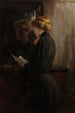 Les Lettres d'amour de grand-mère - James Carroll Beckwith — vy av konstverket