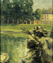 trädgården Jardin de la Fontaine i Nîmes, Frankrike - James Carroll Beckwith — vy av konstverket