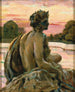en av figurerna i Parterre d'Eau - James Carroll Beckwith — vy av konstverket