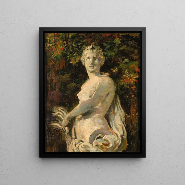 Syrinx Par Mazière 1689 Bassin d'Apollon - James Carroll Beckwith — inramlat konstverk på väggen