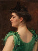 La robe verte - James Carroll Beckwith — vy av konstverket