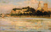 Le Palais des Papes et le Pont d'Avignon - James Carroll Beckwith — vy av konstverket