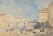 Ponte Santa Trinita, Florens - James Duffield Harding — vy av konstverket