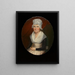Portrait de Mme Robert Kermit - James Earl — inramlat konstverk på väggen
