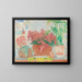 Azalées - James Ensor — inramlat konstverk på väggen