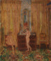 Barnen vid sina morgontoaletter - James Ensor — vy av konstverket
