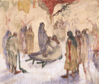 James Ensor - Christ with the Lame.webp
