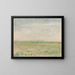 Vue de Mariakerke - James Ensor — inramlat konstverk på väggen