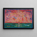 La naissance de Vénus - James Ensor — inramlat konstverk på väggen
