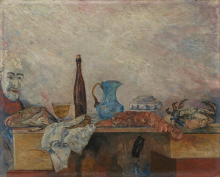 Mask och skaldjur - James Ensor — vy av konstverket