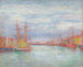 Port of Ostende - James Ensor — vy av konstverket