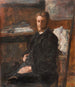Portrait de Willy Finch - James Ensor — vy av konstverket