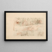 Vattenström - James Ensor — inramlat konstverk på väggen