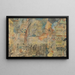 La grève - James Ensor — inramlat konstverk på väggen