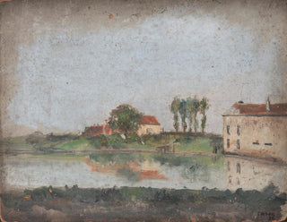 Le jardin du café Tivoli à Ostende - James Ensor — vy av konstverket