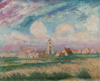 Vue de Mariakerke - James Ensor — vy av konstverket