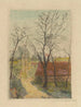 vandringsled i Groenendaal - James Ensor — vy av konstverket