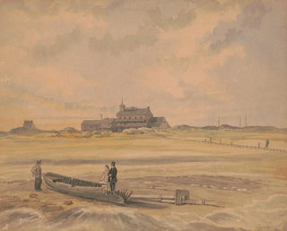Hôtel Holtzken vid Brigantine Beach - James Fuller Queen — vy av konstverket