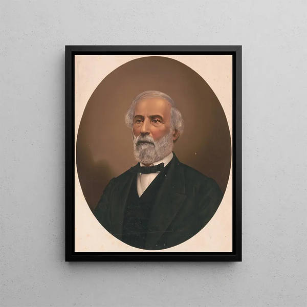 Robert E. Lee - James Fuller Queen — inramlat konstverk på väggen