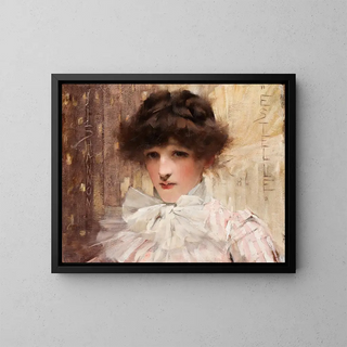 Estelle - James Jebusa Shannon — inramlat konstverk på väggen