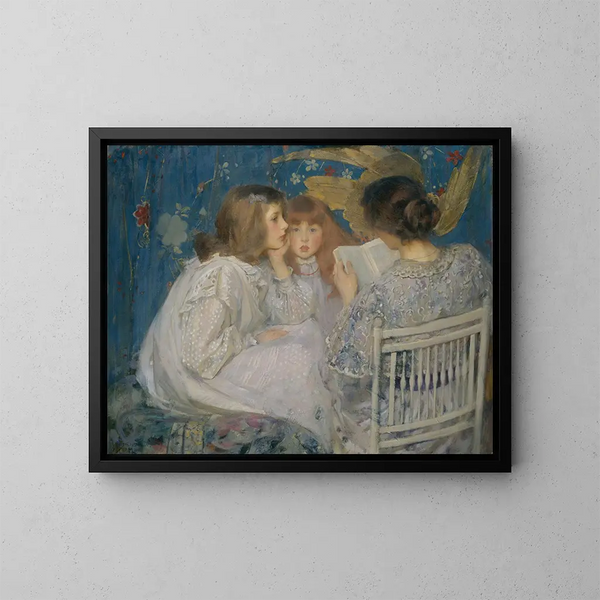 Jungle Tales - James Jebusa Shannon — inramlat konstverk på väggen
