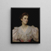 Portrait d'une dame - James Jebusa Shannon — inramlat konstverk på väggen