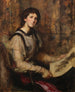 Porträtt av fru Senior född Hammersley 1864-1943 - James Jebusa Shannon — vy av konstverket