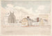 Vy från nordosthörnet av 17:e och H Sts, vår 1875, Washington DC - James Madison Alden — vy av konstverket