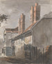 Vue d'un bâtiment avec cheminées - James Miller — vy av konstverket