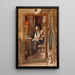 Le village des luthiers - James Montgomery Flagg — inramlat konstverk på väggen
