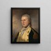 Horatio Gates - James Peale — inramlat konstverk på väggen