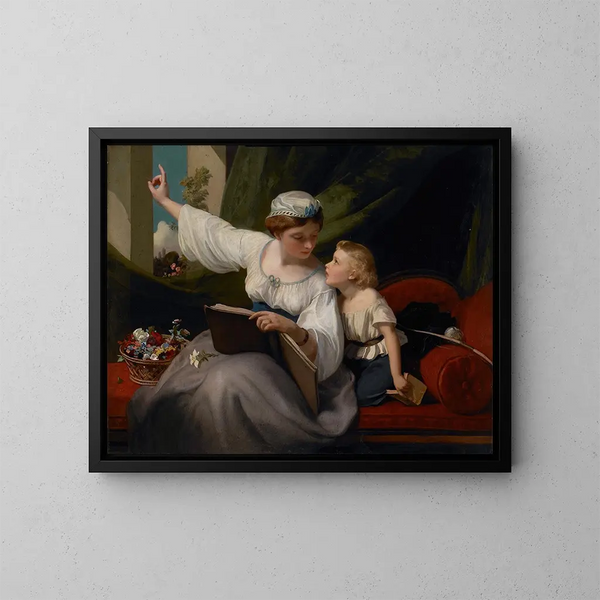 Le Conte de fées - James Sant — inramlat konstverk på väggen