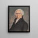 Gouverneur Morris - James Sharples — inramlat konstverk på väggen
