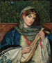 La Mandoline - James Smetham — vy av konstverket