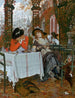 A Luncheon Un Déjeuner - James Tissot — vy av konstverket