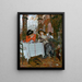 A Luncheon Un Déjeuner - James Tissot — inramlat konstverk på väggen