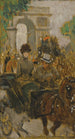 Attelage sur l'Avenue du Bois Paris - James Tissot — vy av konstverket