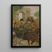 Attelage sur l'Avenue du Bois Paris - James Tissot — inramlat konstverk på väggen