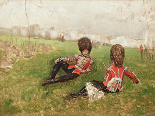 Fifeurs de Coldstream, parc St James, London - James Tissot — vy av konstverket