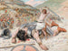 David hugger av Goliaths huvud - James Tissot — vy av konstverket