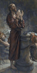 Vendredi Saint matin Jésus en prison - James Tissot — vy av konstverket