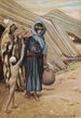 Agar lämnar Abraham - James Tissot — vy av konstverket
